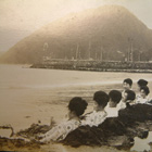 北浜天然海浜砂湯（昭和初期頃）