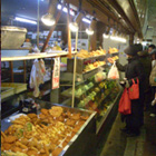 別府駅高架下の商店街