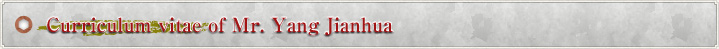 楊建華の紹介文（英語）