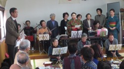 発表会の様子（平成２４年１２月１５日１１時）