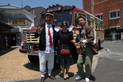 豊後高田市でロケが行われました。